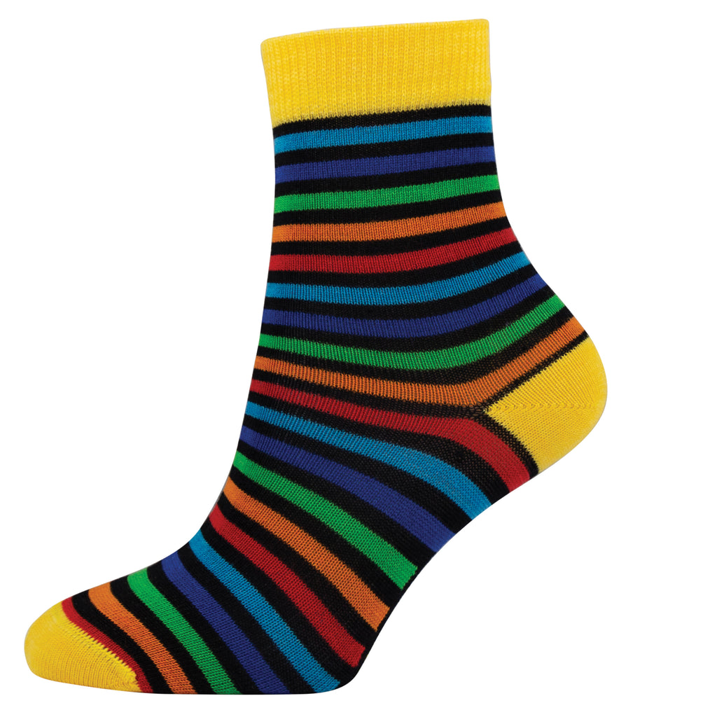 Socks Rainbow Stripe Kids Merino